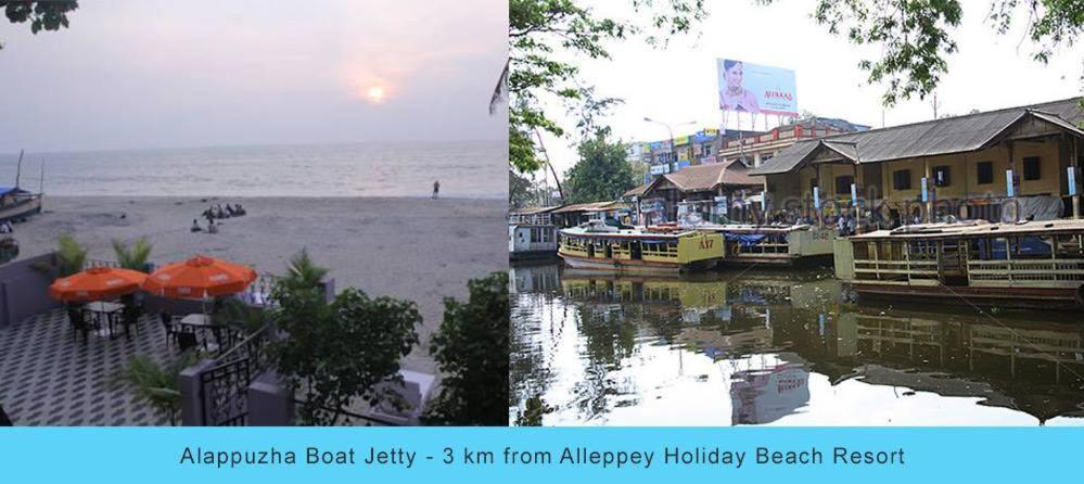 Alleppey Holiday Beach Resort Alappuzha Exteriör bild