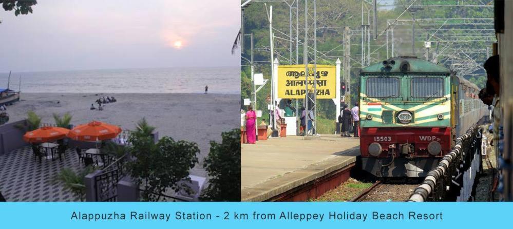 Alleppey Holiday Beach Resort Alappuzha Exteriör bild