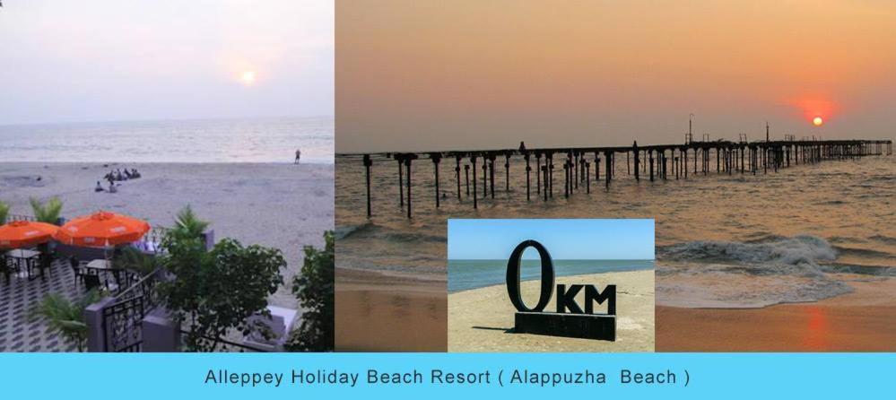 Alleppey Holiday Beach Resort Alappuzha Exteriör bild