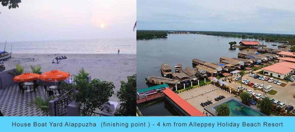 Alleppey Holiday Beach Resort Alappuzha Exteriör bild