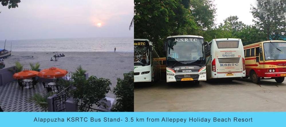 Alleppey Holiday Beach Resort Alappuzha Exteriör bild