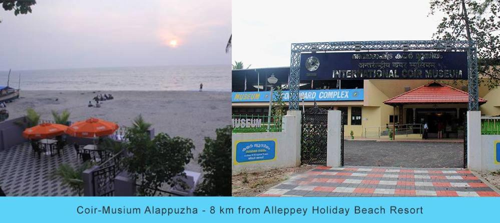 Alleppey Holiday Beach Resort Alappuzha Exteriör bild