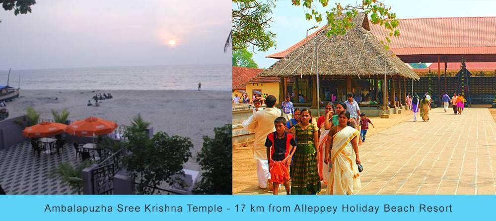 Alleppey Holiday Beach Resort Alappuzha Exteriör bild