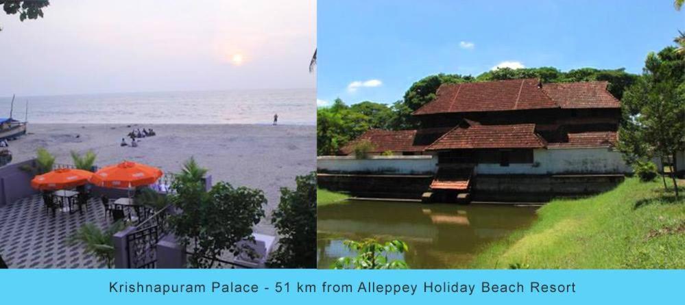 Alleppey Holiday Beach Resort Alappuzha Exteriör bild