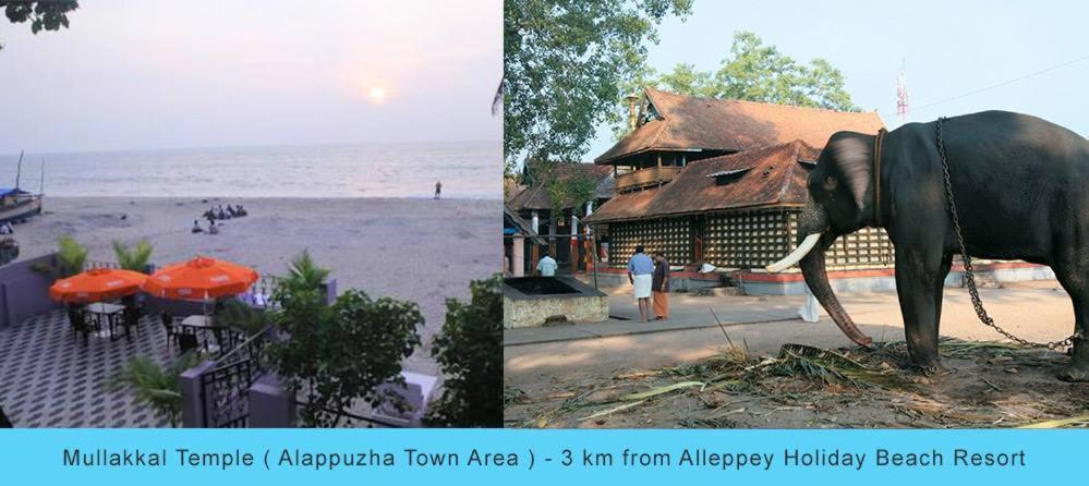 Alleppey Holiday Beach Resort Alappuzha Exteriör bild